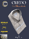Dark gray striped full sleeves formal shirt_2.jpg