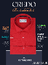 Graviera Fabric Tomato Red Formal Shirt_1.jpg