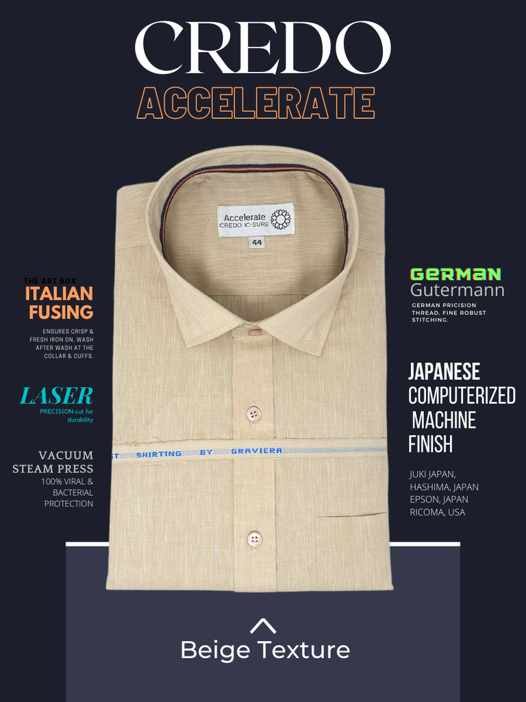 Graviera Fabric's Beige Texture Formal Shirt(525)_1.jpg