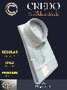 Half sleeves Dual colour checked shirt_2.jpg