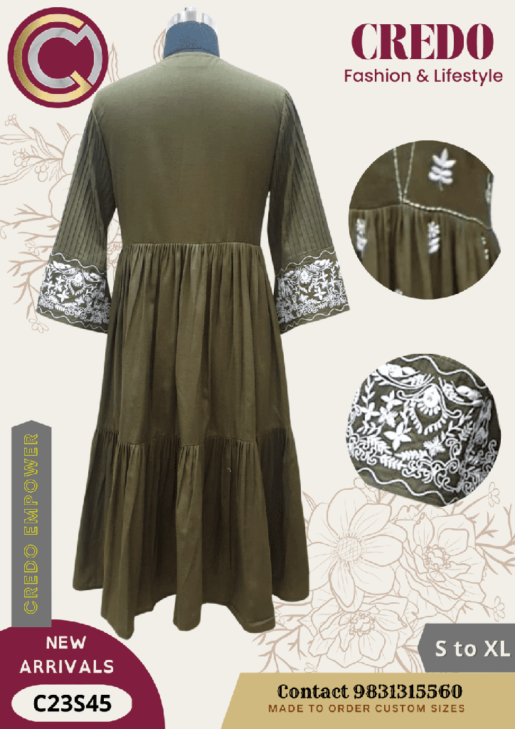 Khadi Sap green embroidered dress_3.jpg