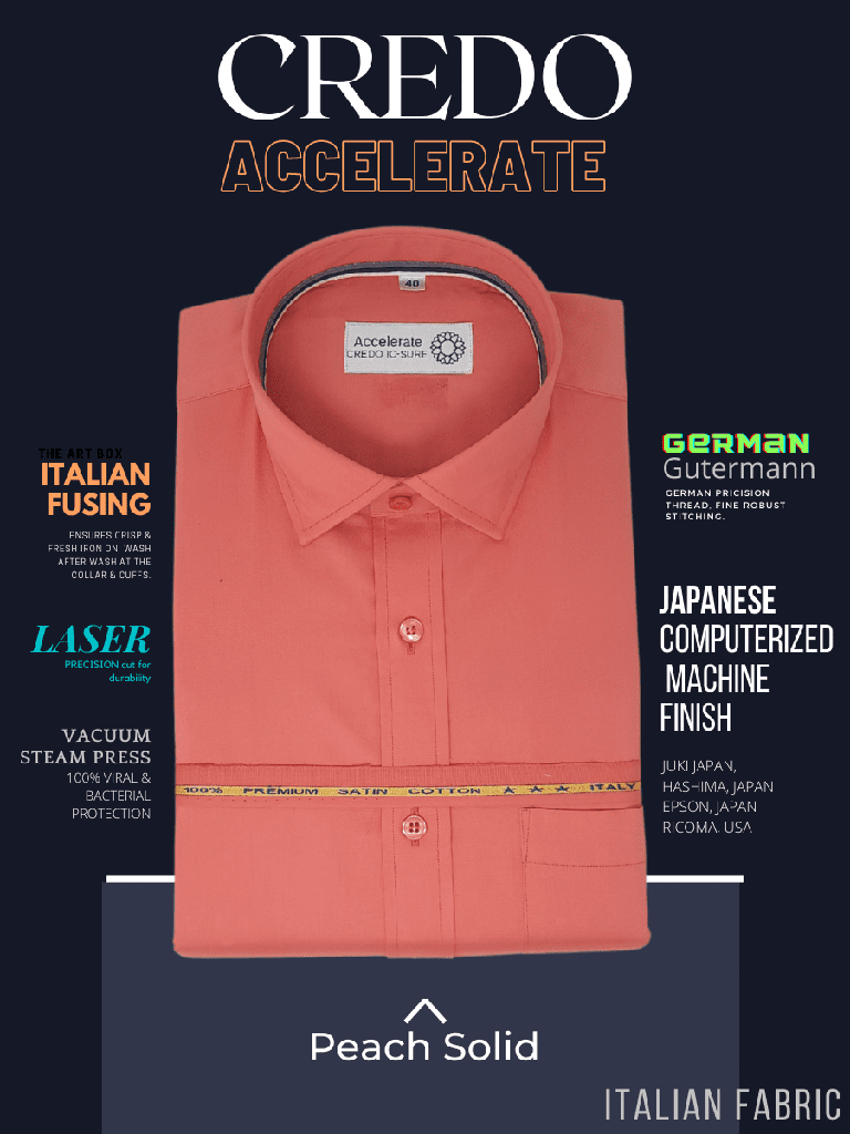 Italian fabric Peach Formal Shirt_1.jpg