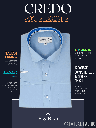 Mafatlal Fabric Sky Blue Formal Shirt_1.jpg