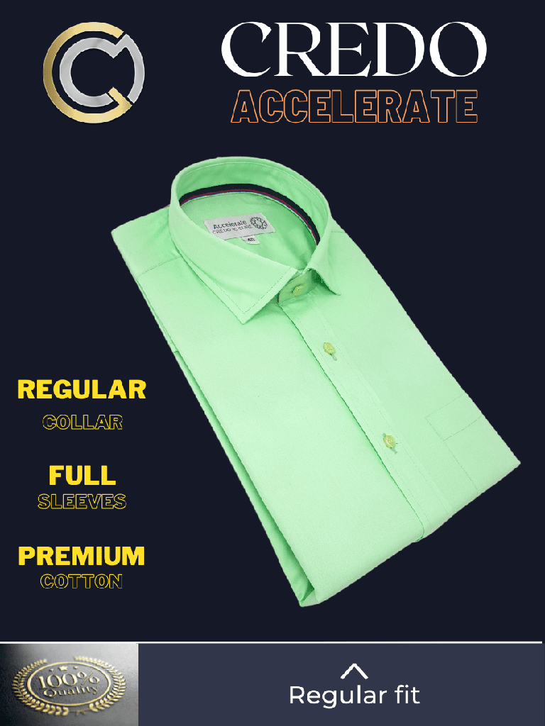 Mint Green Colour Full Sleeve Formal Shirt(434)_2.jpg