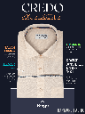 Raymond Fabric Beige Half Sleeve Formal Shirt(555)_1.jpg