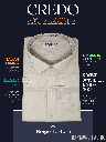 Raymond Beige Texture Half Sleeve Formal Shirt(579)_1.jpg