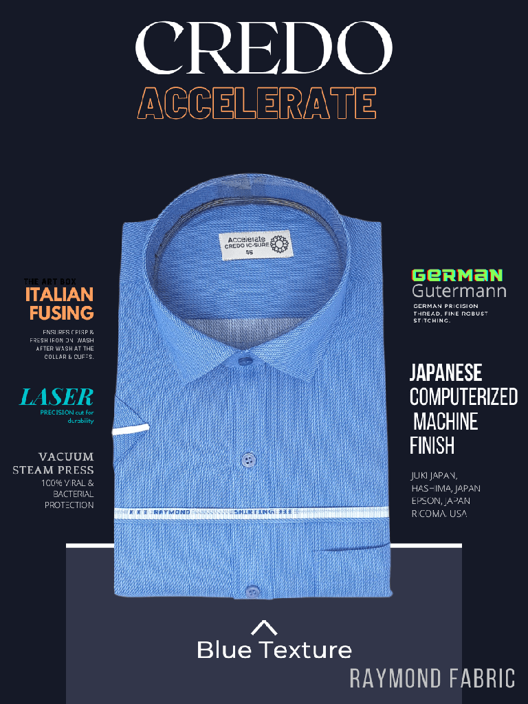 Raymond Fabric Blue Formal Shirt_1.jpg