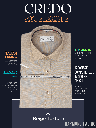 Raymond Fabric Beige Texture Half Sleeve Shirt(556)_1.jpg
