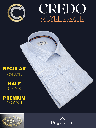 Raymond Fabric Light Blue Texture Half Sleeve Formal Shirt(568)_2.jpg