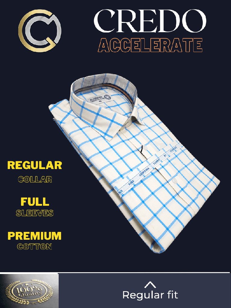 Raymond Fabric Sky blue Check on White Full Sleeve Formal Shirt(584)_2.jpg