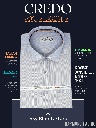 Raymond Fabric Sky Blue Texture Regular Cuff Formal Shirt_1.jpg