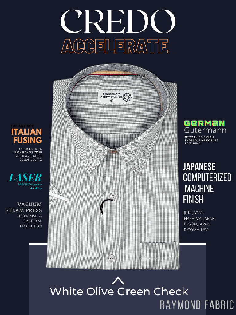 Raymond Fabric White & Olive Texture Formal Shirt(583)_1.jpg