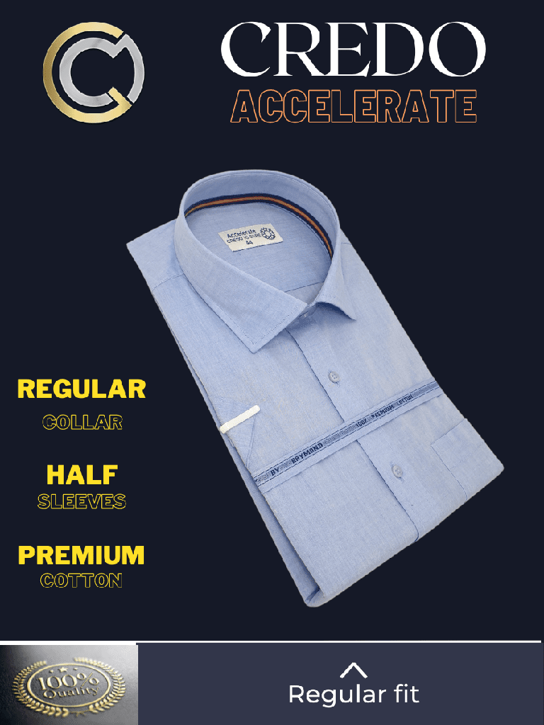 Raymond Fabric Sky Blue Texture Formal Shirt_2.jpg