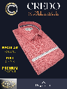 Siyaram Fabric Black Check on Peach Shirt_2.jpg