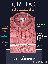 Siyaram Fabric Black Check on Peach Shirt_1.jpg