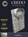 black and sky stripe half sleeve shirt_2.jpg