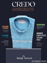 men light sky white striped half sleeves formal shirt_1.jpg