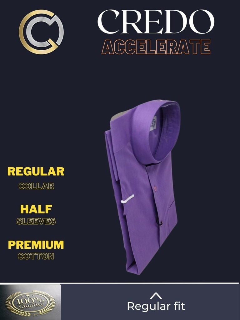 men deep purple half sleeves formal shirt_2.jpg