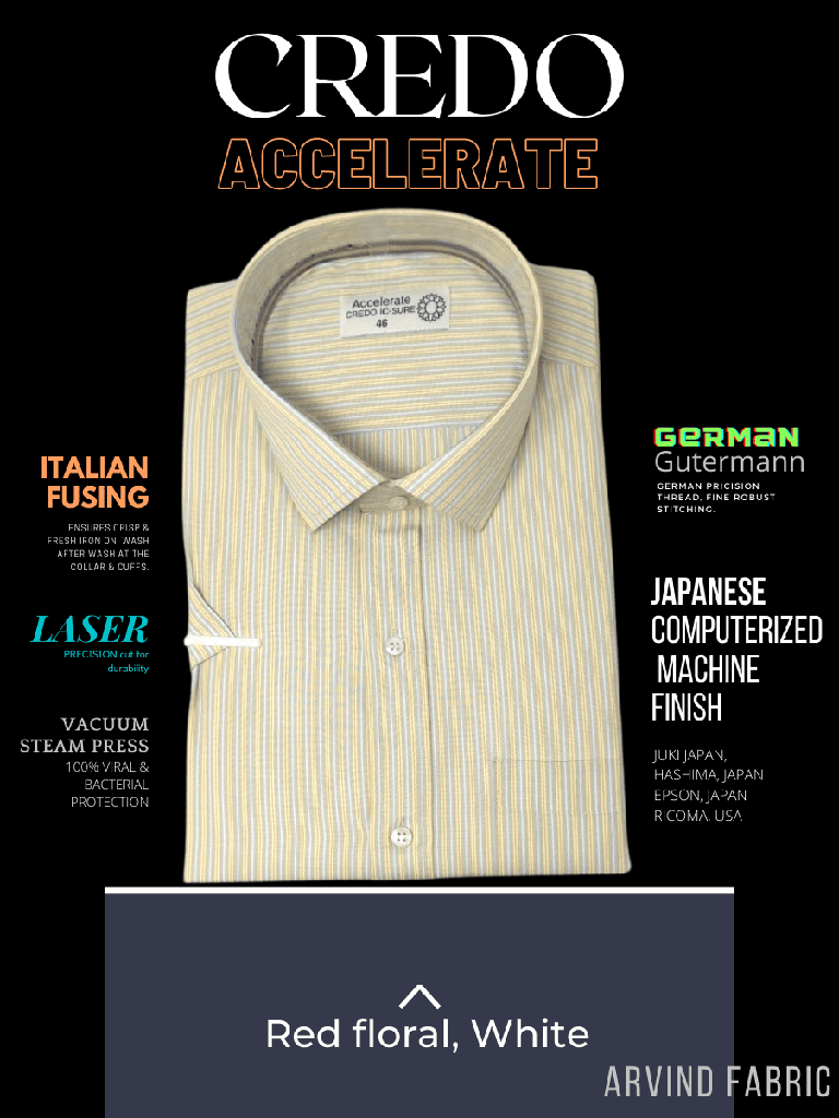 light sky yellow half sleeve shirt 717_1.jpg