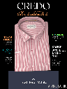 red pink striped half sleeve shirt 719_1.jpg