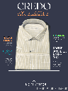 men light yellow half sleeves formal shirt_1.jpg