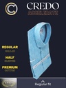 men light sky white striped half sleeves formal shirt_2.jpg