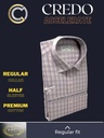 white blue stripe half sleeve formal shirt_1.jpg