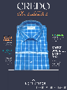 white checked blue colour full sleeves formal shirt_1.jpg