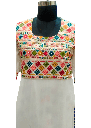 women's multi colour designing white slawar suit._1.jpg