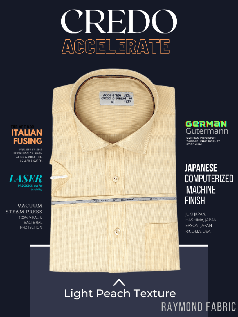 Light Peach Texture Formal Shirt_1.jpg
