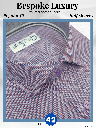 Mauve Texture Regular Fit Half Sleeves Formal Shirt_1.jpg