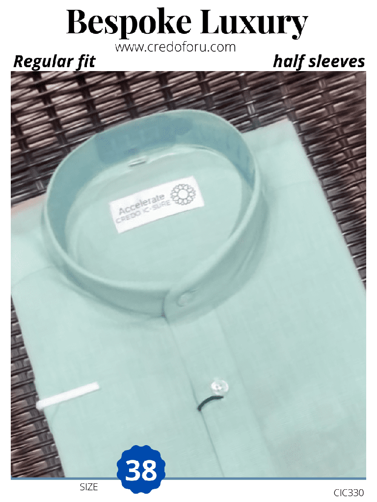 Olive Green Half Sleeve Formal Shirt(632)_2.jpg