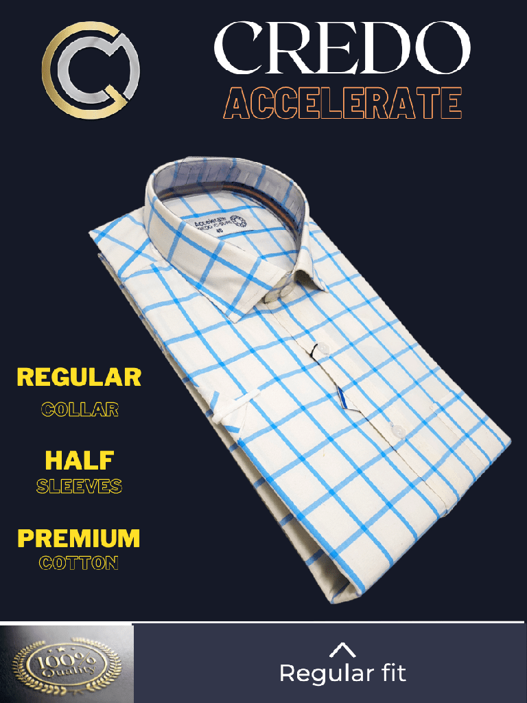 Raymond Fabric Grey Check White Formal Shirt_1.jpg