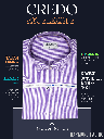 Raymond Fabric Green &amp; Mauve Stripe Formal Shirt_2.jpg