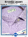 Raymond Fabric Green &amp; Mauve Stripe Formal Shirt_1.jpg