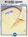 Raymond Fabric Yellow Stripe Half Sleeves Formal Shirt(83)_2.jpg