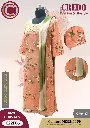 Peach Embroidered Kurti with Dupatta-Light Salmon-2.webp