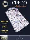 Raymond Fabric Blue Pink Check Half Sleeve Shirt(687)-46-3.webp