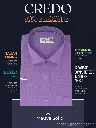 Mauve Half Sleeves Formal Shirt-40-Mauve Solid-Half Sleeves-2.webp