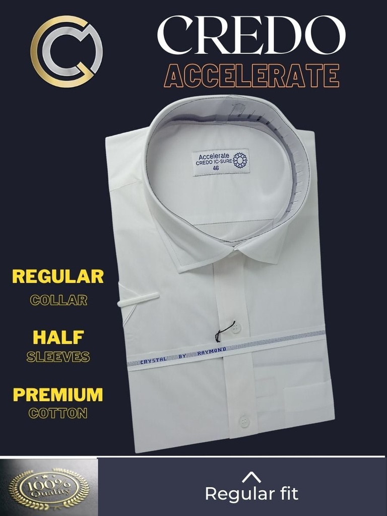 white half sleeve shirt 796 Image 3