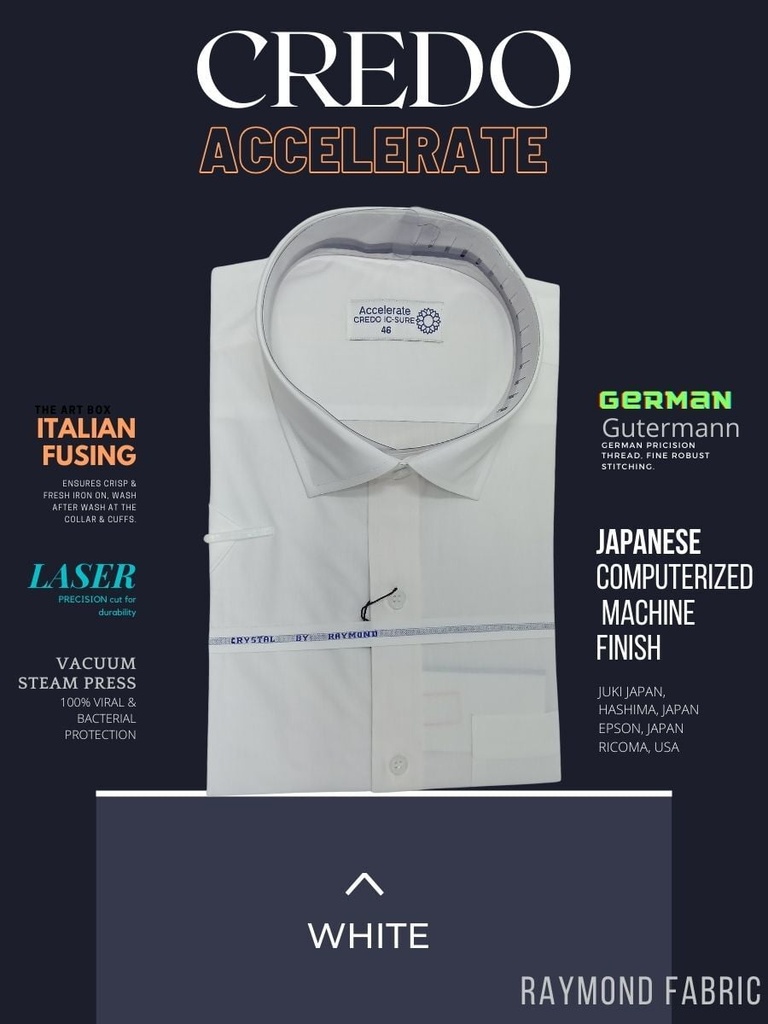 white half sleeve shirt 796 Image 2