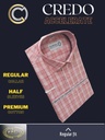 Red big checks raymond shirt(887) Image 3