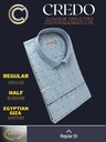 Sky blue checks raymond shirt(908) Image 3