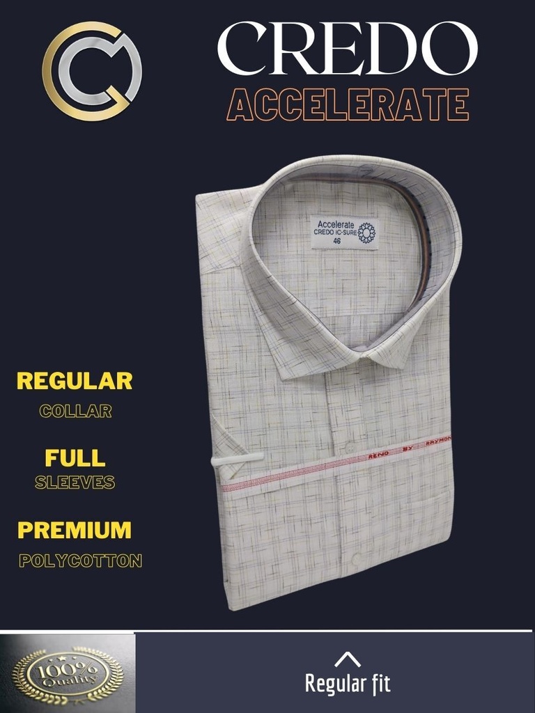 Black yellow big checks on white raymond shirt(900) Image 3