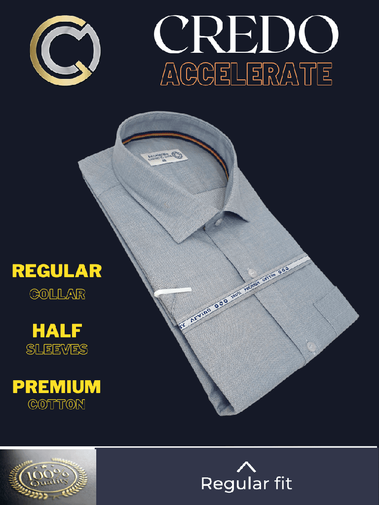 Arvind Fabric Grey Texture Formal Shirt(530)_2.jpg