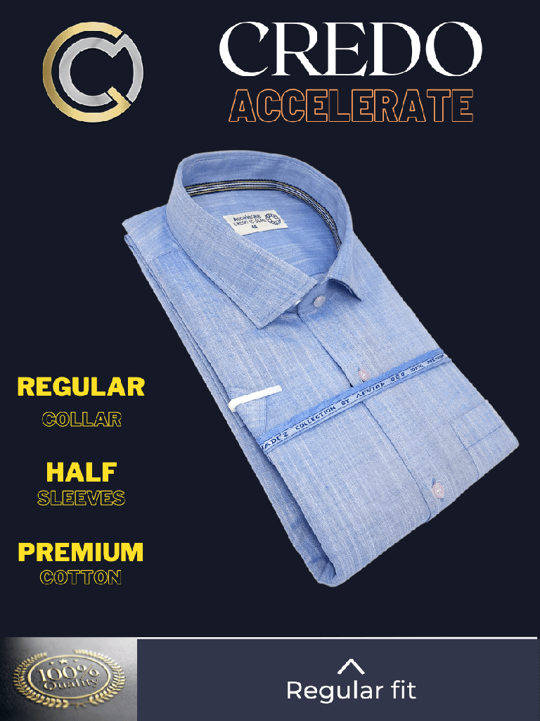 Arvind Fabric Light Blue Texture Formal Shirt_2.jpg