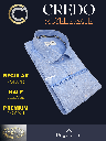 Arvind Fabric Light Blue Texture Formal Shirt_2.jpg