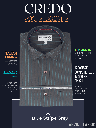 Arvind Fabric Black Check on Peach Shirt_1.jpg