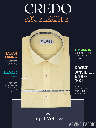 Arvind Fabric Light Yellow Formal Shirt_1.jpg