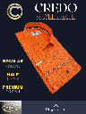 Arvind Fabric Orange Formal Shirt_2.jpg